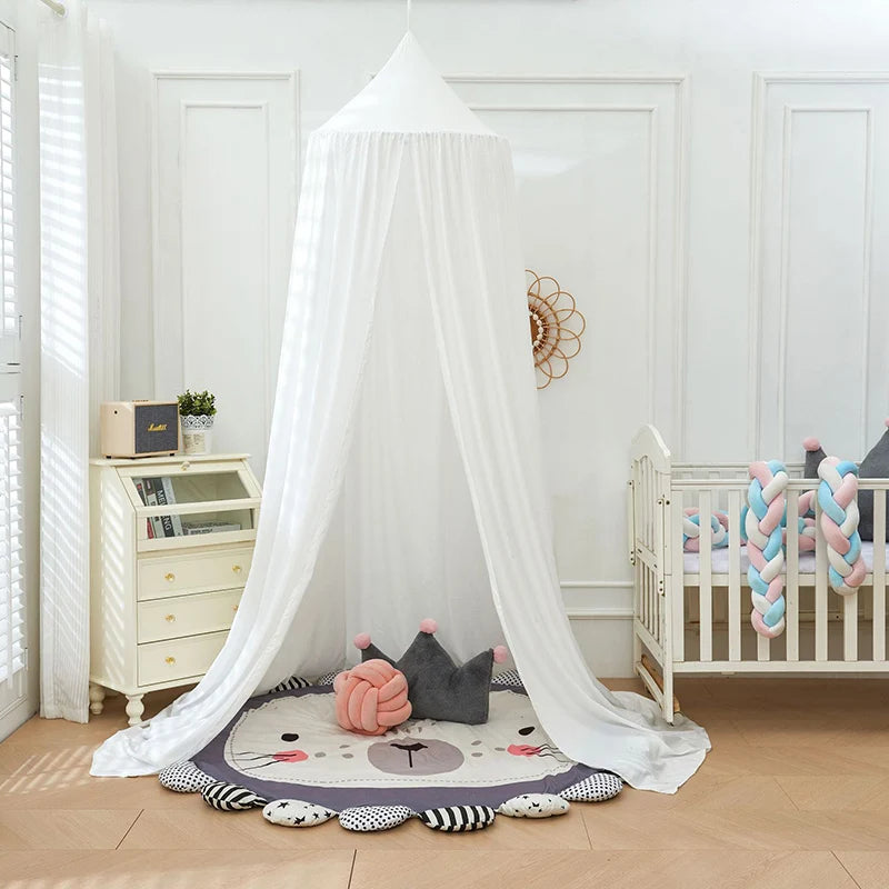 ciel de lit bebe anti lumiere insectes blanc