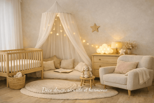 Aménager une chambre cocooning pour bébé : déco d'un cocon harmonieux