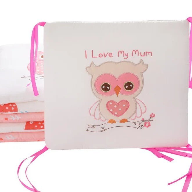 adorable confortable tour de lit bebe mimi hibou