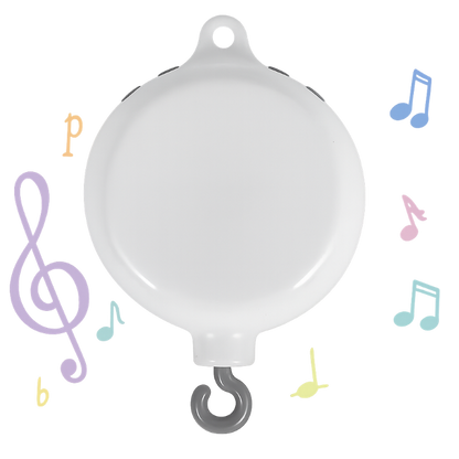 Boîte à musique pour mobile bébé 35 mélodies apaisantes.