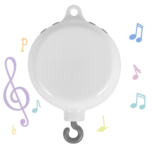 Boîte à musique pour mobile bébé 35 mélodies apaisantes.