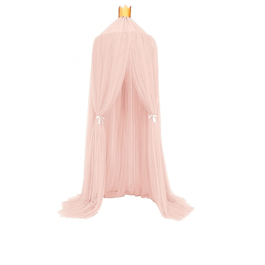 ciel de lit rose poudre koicoi cute cocon pour bebe