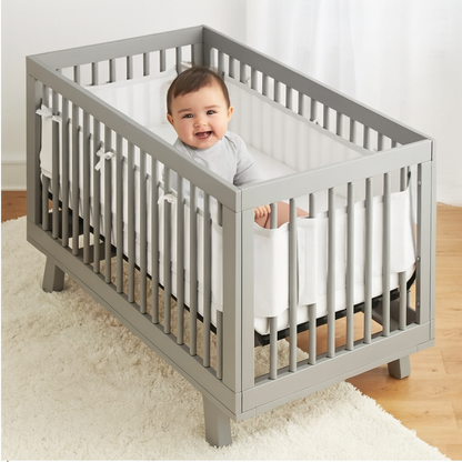 Tour de lit respirant | Blanc™