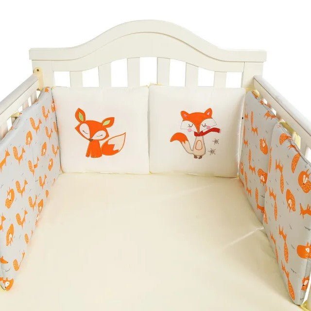 tour de lit bebe attache solide sans risque de glissement