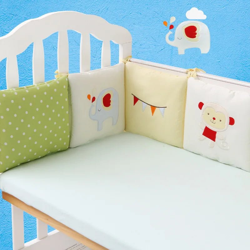 tour de lit bebe cocon ludique rassurant pour enfant desing elephant