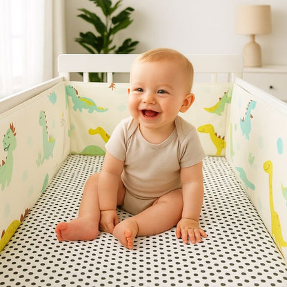 tour de lit pour bebe cocon magique dino douceur