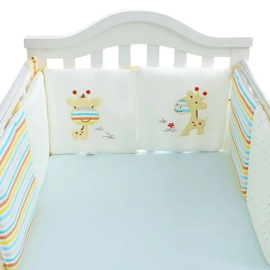 tour de lit pour bebe nid amour chaleureux protecteur baby girafe