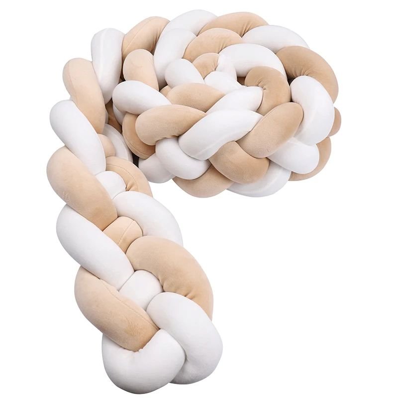 tour de lit tresse comme soupire amour pour votre bebe