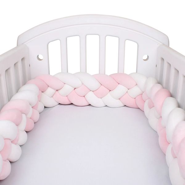 tour de lit tresse contour protecteur pour bebe