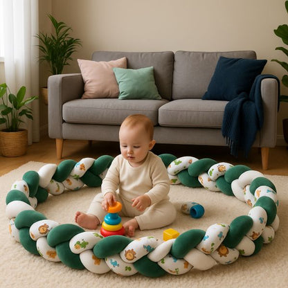 tour de lit tresse koicoi elephant