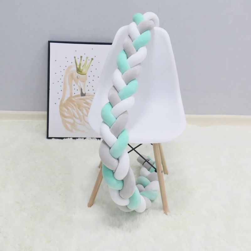 tresse de lit bebe fraicheur contemporaine dans chambre enfant