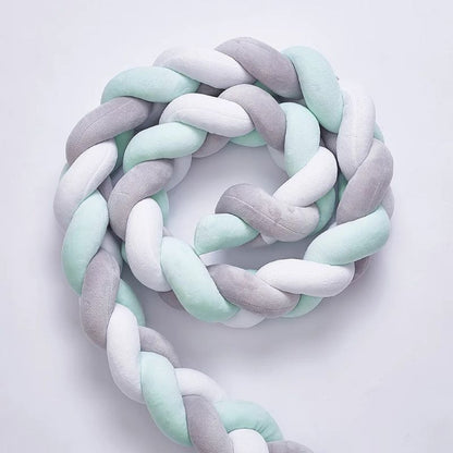 tresse de lit bebe rembourrage en pur koi coton