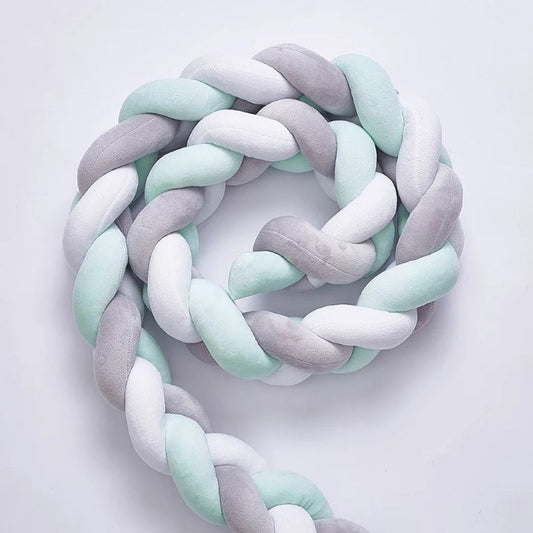 tresse de lit bebe rembourrage en pur koi coton